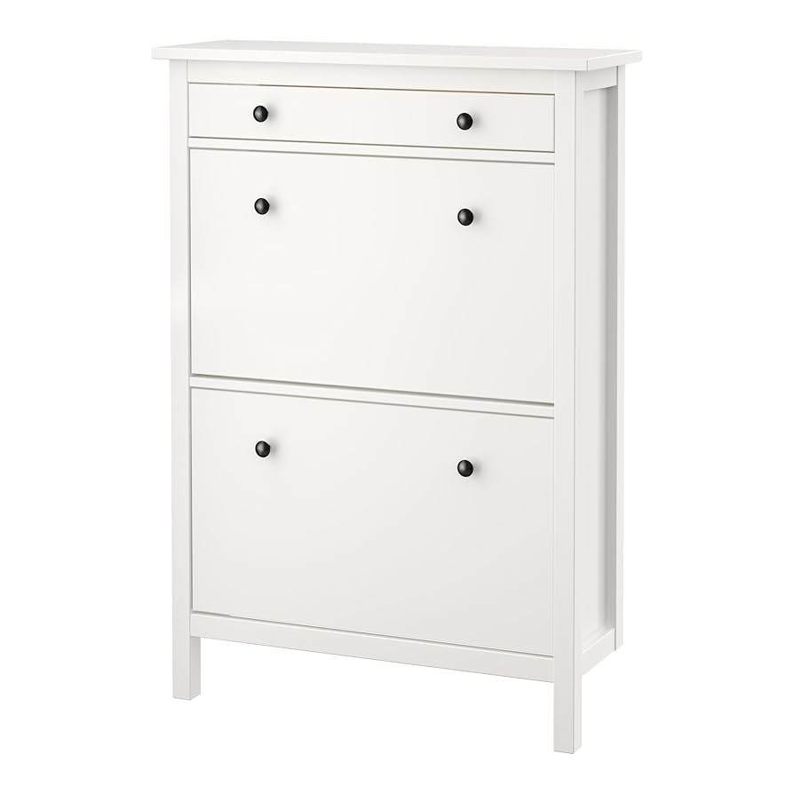 Amazon.com: IKEA Hemnes Shoe Cabinet With 2 Compartments